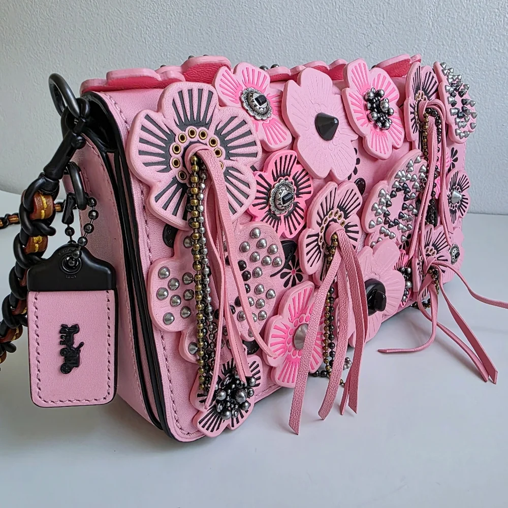 COACH 1941 Wild Tea Rose Dinky Crossbody